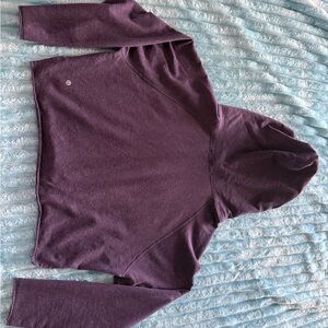 Lululemon Purple Hooded Sweatshirt